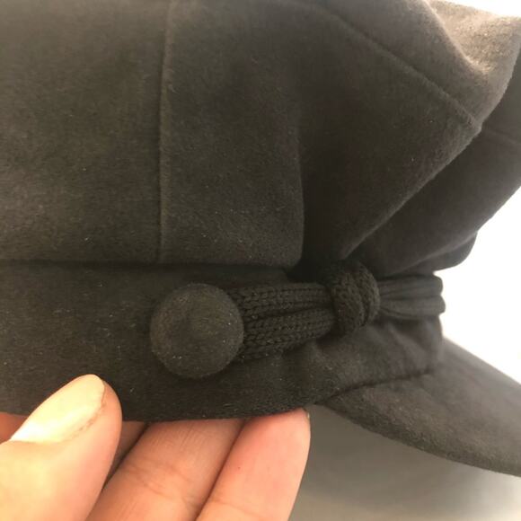 MARC JACOBS Black W/black rope detail paperboy hat main image 14